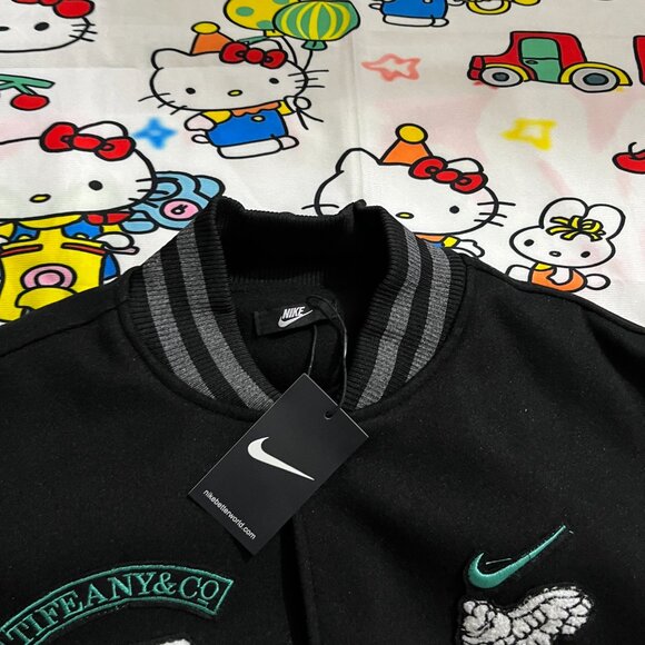 Nike And Tiffany Embroidered Varsity Jacket - Picture 2 of 7